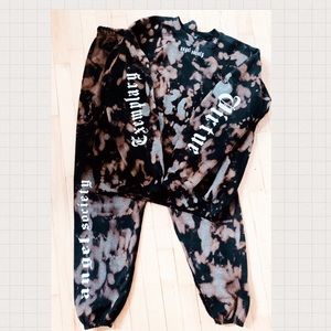 Custom made “angel society” sweat set